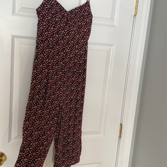 Floral Spaghetti Strap Romper / Medium - Picture 2 of 4